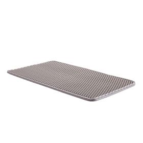 Cat Litter Trapping Mat 24 x 15 in Double Layer Honeycomb Non-Slip & Urine-Proof